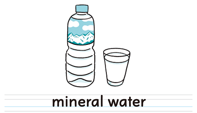 mineral water