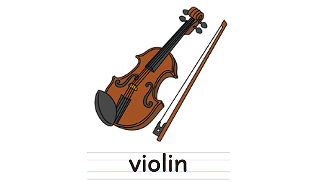 violin