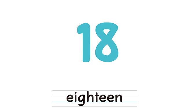 eighteen