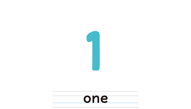one