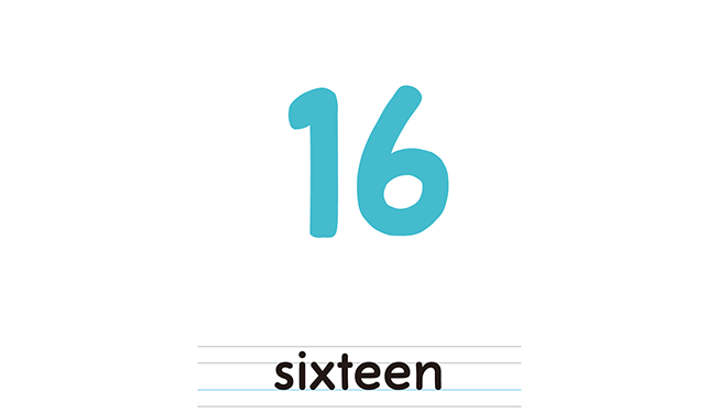 sixteen