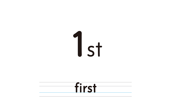 first