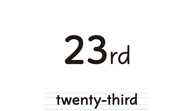 twenty-third