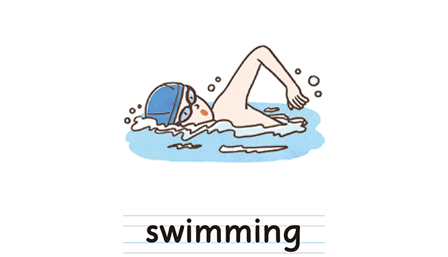 swimming