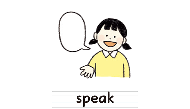 speak