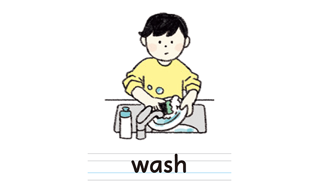wash