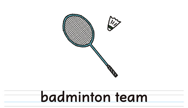 badminton team