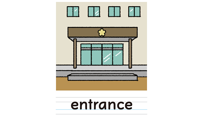 entrance