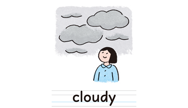 cloudy