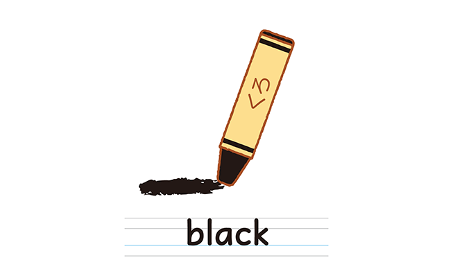 black