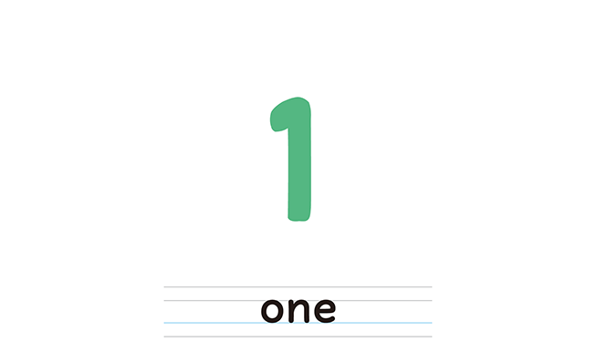 one
