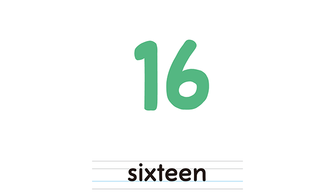 sixteen