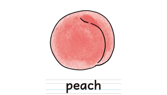 peach