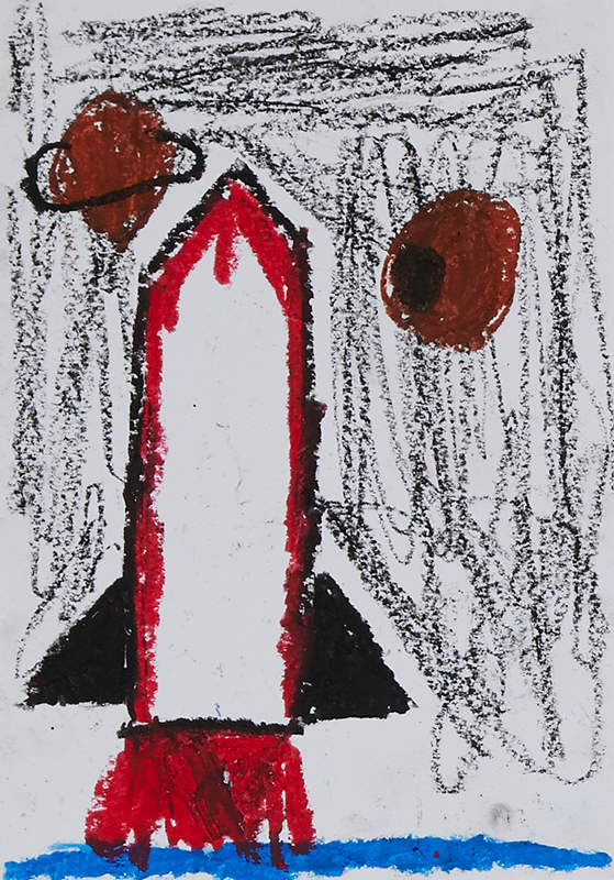 ロケット［19×14cm］