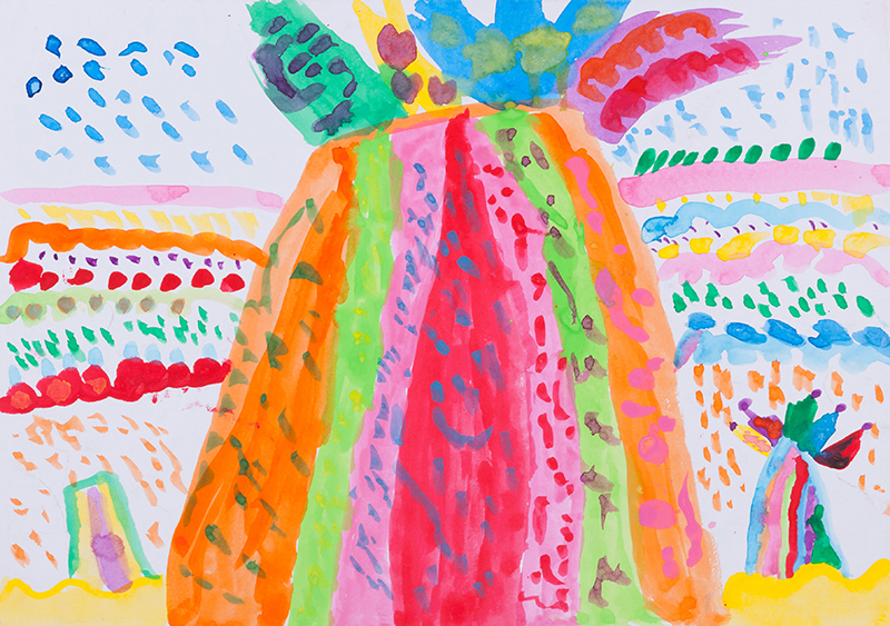 てんてんじま［38×54cm］