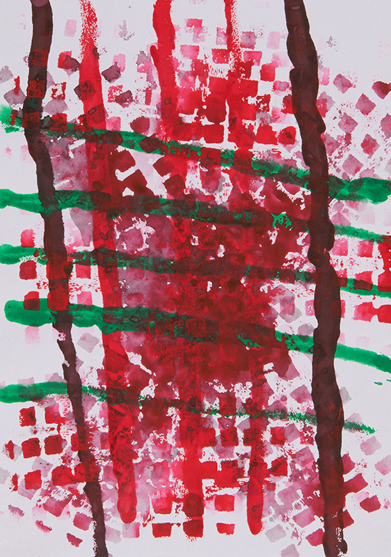 四色の色［27×19cm］