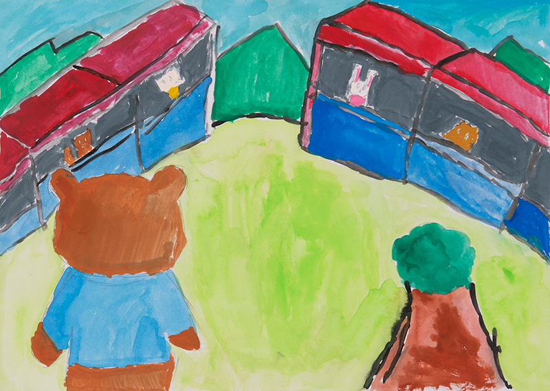 ベア君の１日ものがたり［各27×38cm］