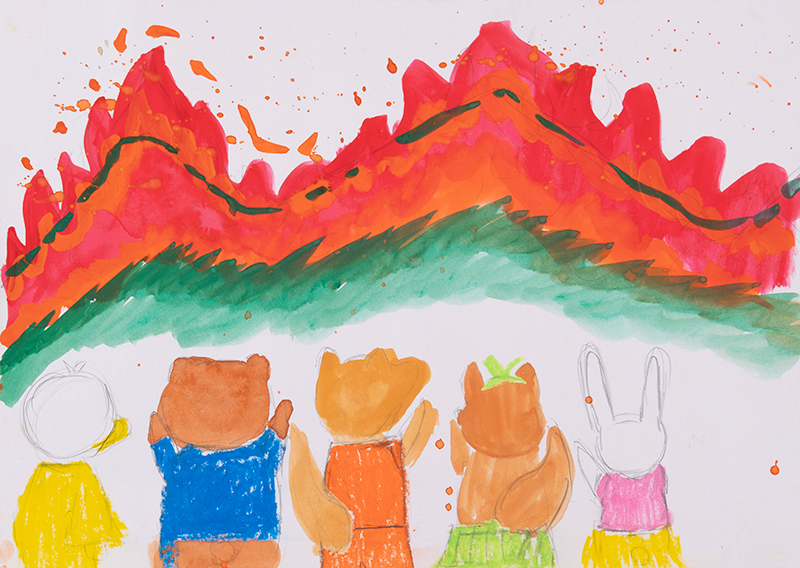 ベア君の１日ものがたり［各27×38cm］