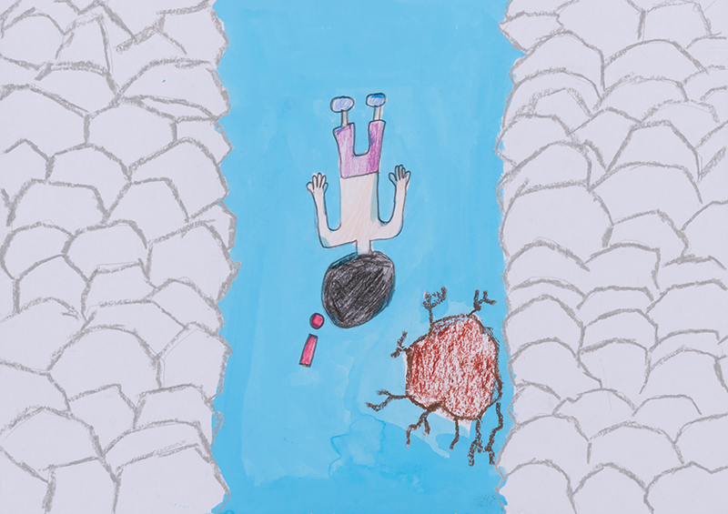 たきの裏に［各27×38cm］