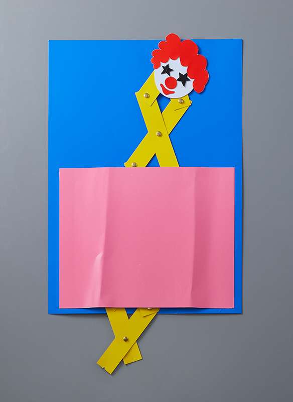 びっくり箱からこんにちは［54×32cm］