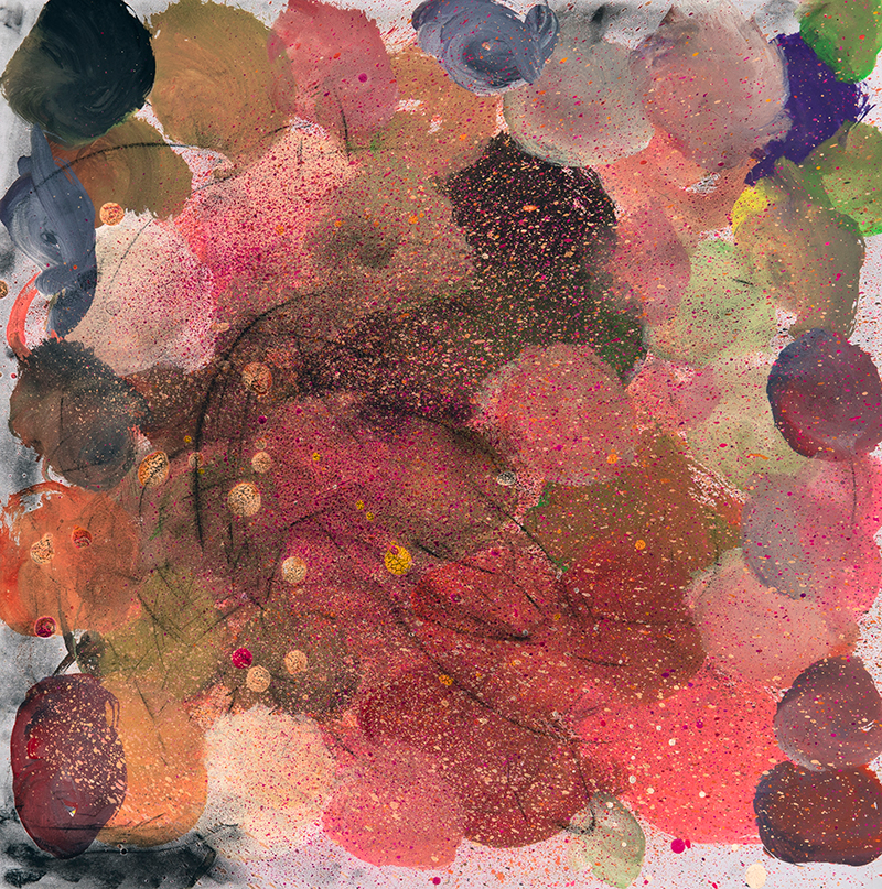 心の花［38×38cm］