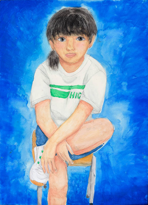 ①ともだち［54×39cm］