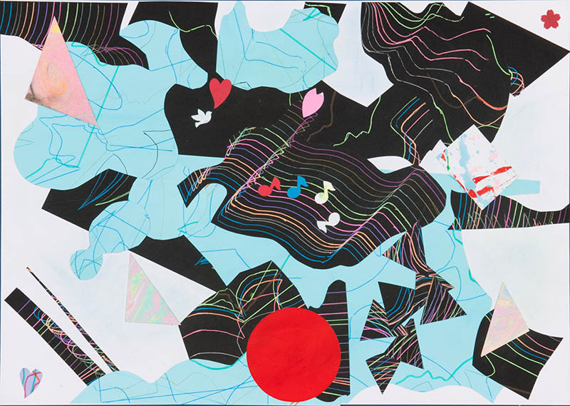 ③感情［30×42cm］