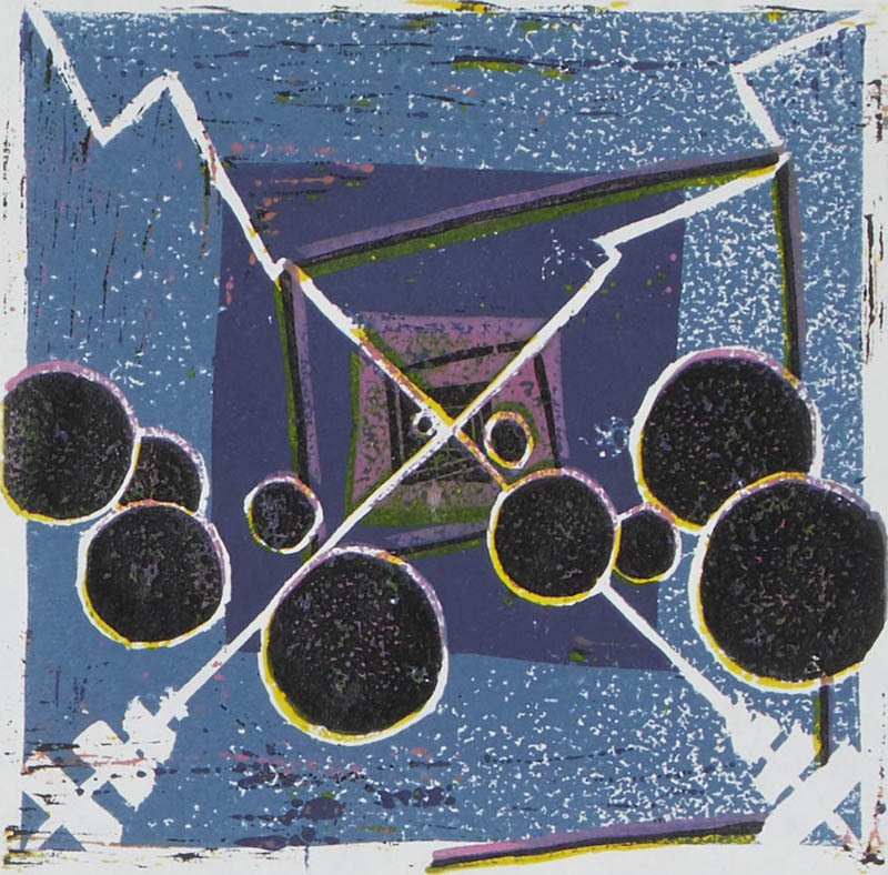 ②ノイズ［15×15cm］