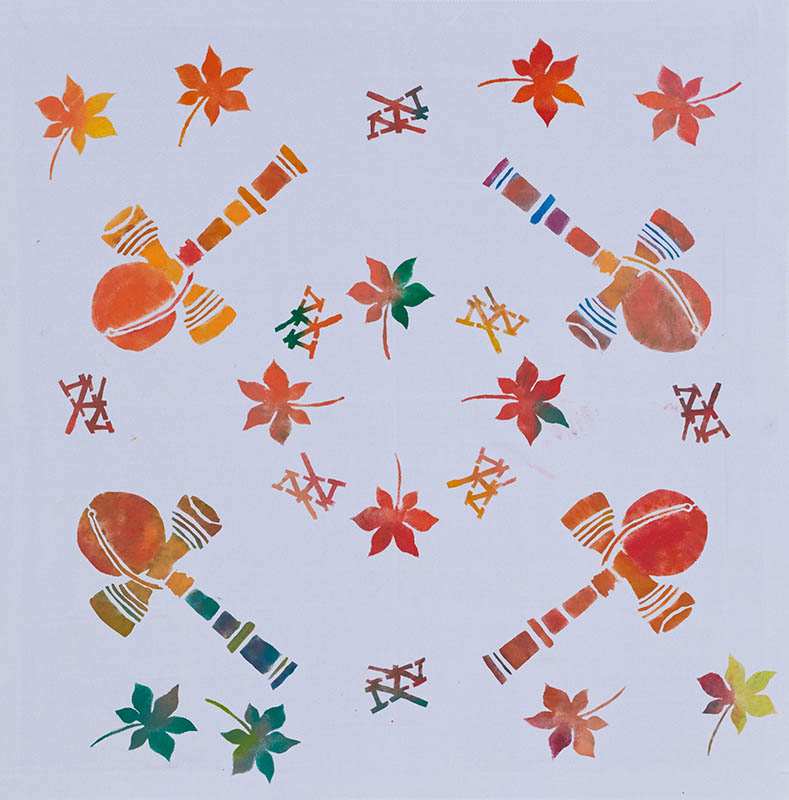 ④秋の日［55×55cm］
