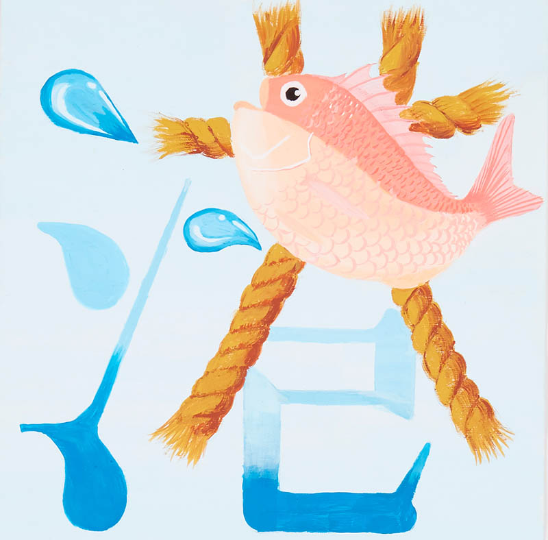 ②私たちの清水港［26×26cm］