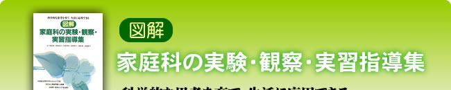 図解 家庭科の実験・観察・実習指導集