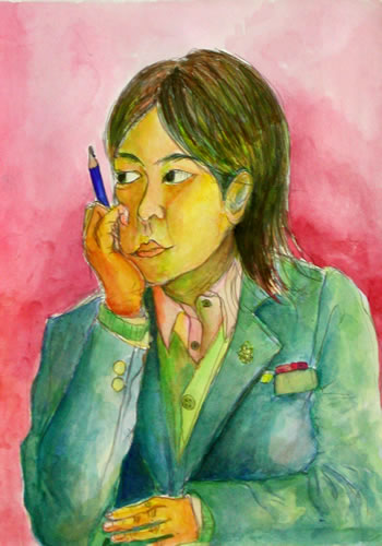 考え中