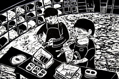 給食当番
