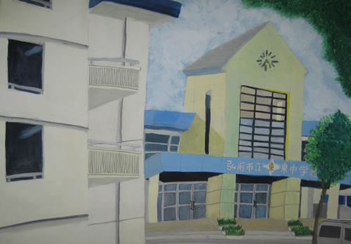 風景「校舎」