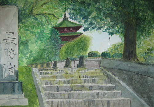 天気のいい最勝院
