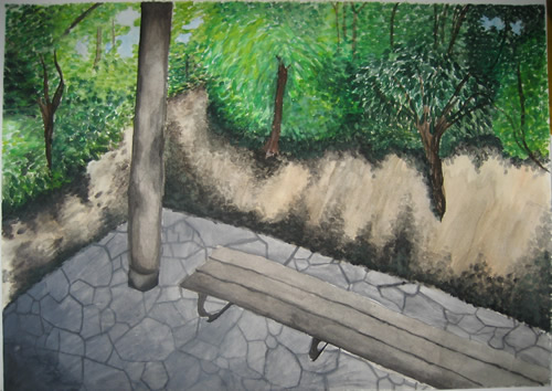 公園の一隅