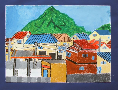 教室から見た風景