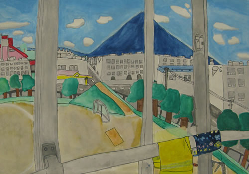 教室から見える風景