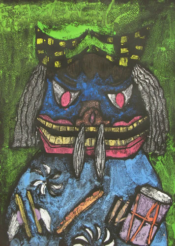 富士見の獅子舞
