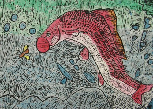 とびはねる魚