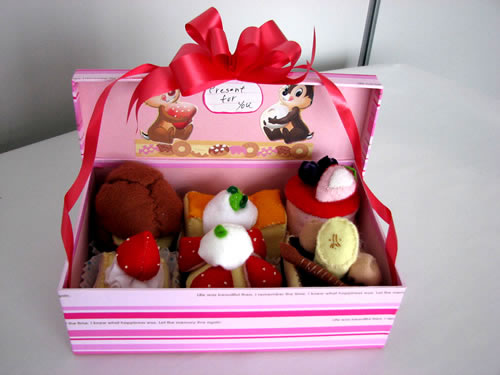 フェルトケーキＢＯＸ