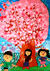 桜の木の下で