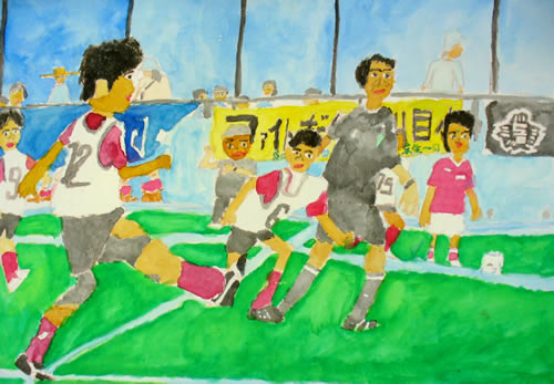 がんばったサッカー