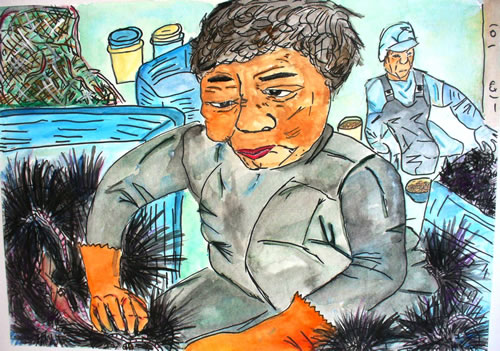 浜作業