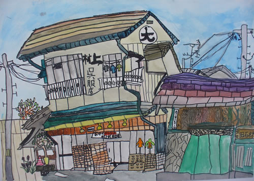 飯岡の景色
