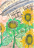 夕日とひまわり