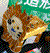 こわいライオン