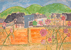 鞍岳と菊池川