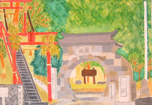 建物の囲りには・・・
