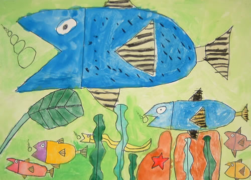 しずかな海の魚たち